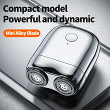 Load image into Gallery viewer, Magnetic Colorful Electric Shaver Double Floating Head Mini Beard