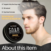 Load image into Gallery viewer, Polygonum Multiflorum Shampoo Soap Darken Hair Color Natural Hair