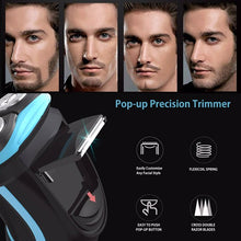 Load image into Gallery viewer, Men Electric Shaver Rechargeable Razor for Men with Pop-up Trimmer