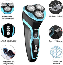 Load image into Gallery viewer, Electric Razor for Men Waterproof IPX7 Electric Shaver