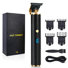 Load image into Gallery viewer, Rechargeable Mens Beard Trimmer Hair Clippers