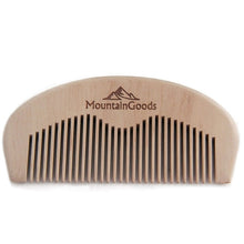 Load image into Gallery viewer, Natural Green Pear Wood Hair Comb
