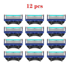 Load image into Gallery viewer, Blue/Black Color Shaver 2024 new manual razor men's beard
