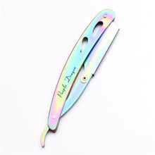 Load image into Gallery viewer, Manual Shaving Razor Men Folding Beard Cutter Colorful Barber
