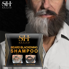 Load image into Gallery viewer, Sevich Instant Hair Dye Black Beard Shampoo Beard Paint Men Beard
