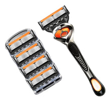 Load image into Gallery viewer, Blue/Black Color Shaver 2024 new manual razor men's beard
