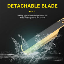 Load image into Gallery viewer, 4 color Barber Manual Shaving Razor Men Folding Beard Cutter Colorful
