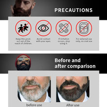 Load image into Gallery viewer, 5PCS Natural Beard Hair Dye Shampoo Portable 5 Minute Instant
