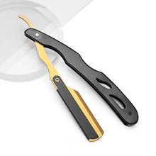 Load image into Gallery viewer, 4 color Barber Manual Shaving Razor Men Folding Beard Cutter Colorful
