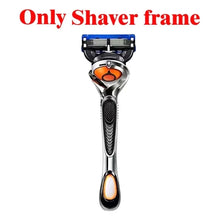 Load image into Gallery viewer, Blue/Black Color Shaver 2024 new manual razor men's beard
