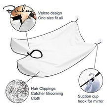 Load image into Gallery viewer, Men's Shaving Apron Beard Collector Easy Bathroom Cleaning Hair Care
