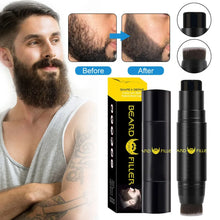 Load image into Gallery viewer, Men Beard Filling Stamp Beard Pencil Filler Waterproof Moustache Pen
