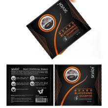 Load image into Gallery viewer, 5PCS Natural Beard Hair Dye Shampoo Portable 5 Minute Instant
