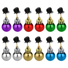 Load image into Gallery viewer, 12 Colors/set Christmas Beard Baubles Ornaments Colorful Xmas Facial

