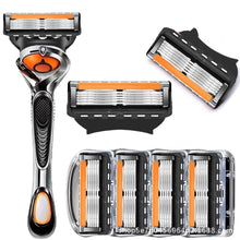 Load image into Gallery viewer, Blue/Black Color Shaver 2024 new manual razor men's beard
