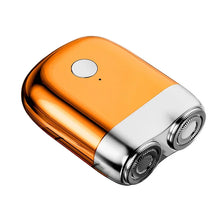 Load image into Gallery viewer, Magnetic Colorful Electric Shaver Double Floating Head Mini Beard
