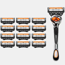 Load image into Gallery viewer, Blue/Black Color Shaver 2024 new manual razor men's beard
