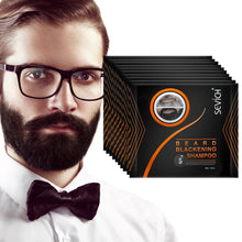 Load image into Gallery viewer, 5PCS Natural Beard Hair Dye Shampoo Portable 5 Minute Instant
