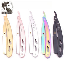 Load image into Gallery viewer, Manual Shaving Razor Men Folding Beard Cutter Colorful Barber
