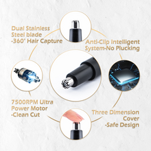 Load image into Gallery viewer, Waterproof Ear and Nose Hair Trimmer for Women &amp; Men
