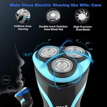 Load image into Gallery viewer, Electric Razor for Men Waterproof IPX7 Electric Shaver
