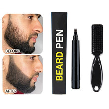 Load image into Gallery viewer, new  Men Beard Growth Pen Facial Hair Sideburn Mustache Repair Shape Regrowth Pen Beard Enhancer Nourish Shaping Anti Hair Loss
